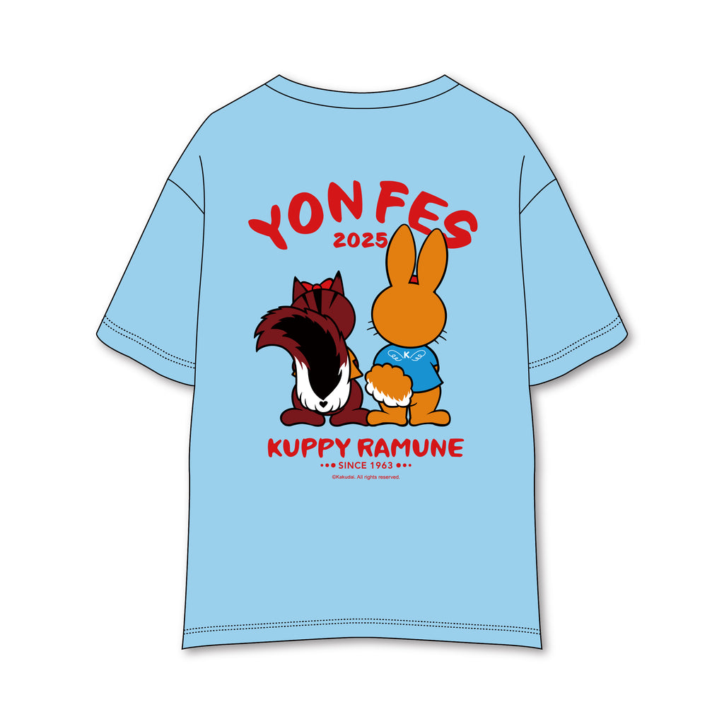 事後通販 6/29(日)まで】クッピーラムネ × YON FES T-shirt《Light