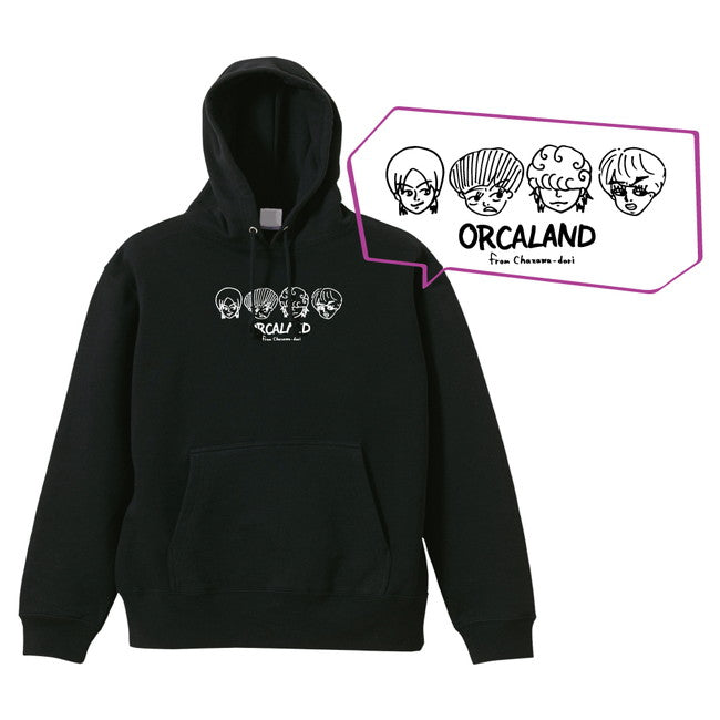 ORCALANDみんなの顔パーカー – No Big Deal Records Shop