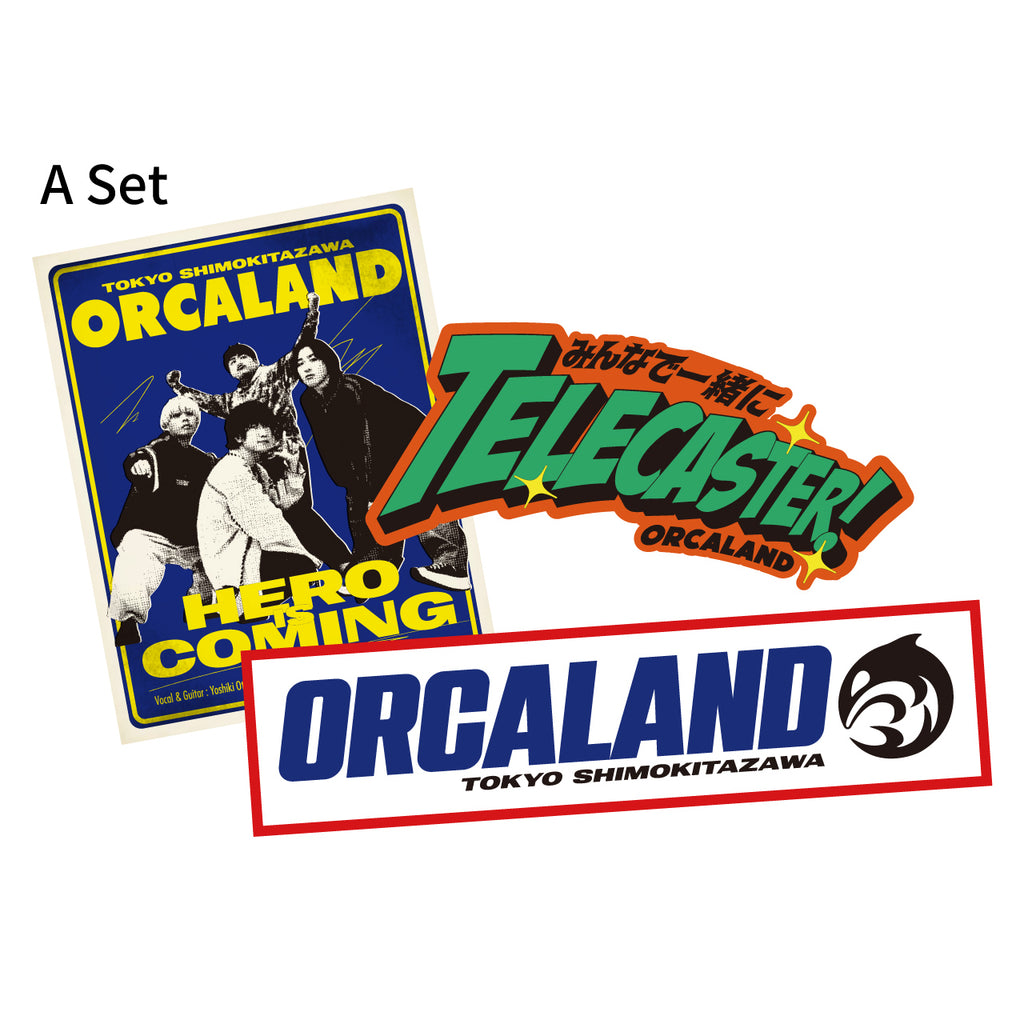 デュオマートビッグカードセット＋ステッカー＋バッグ HERO Sticker Set – No Big Deal Records Shop