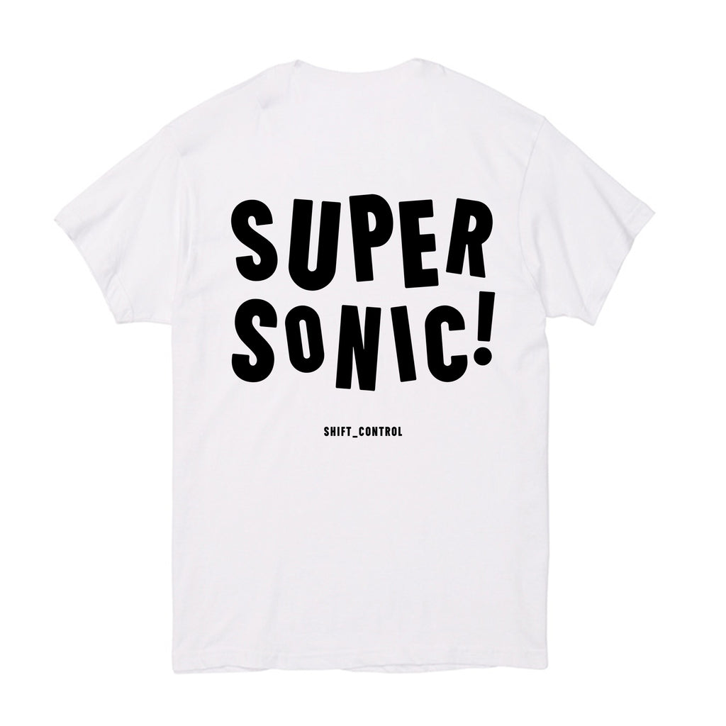 Oasis スーパソニック Tシャツ ホワイト SUPERSONIC T-shirt《White》 – No Big Deal Records Shop