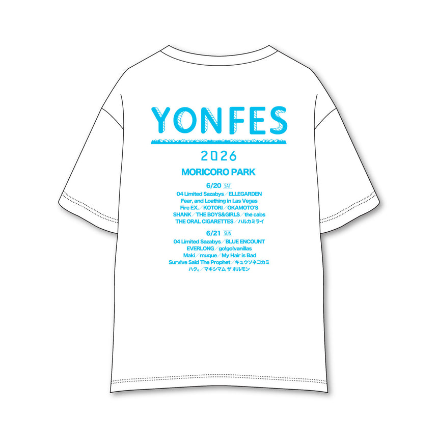 【事前通販 5/24(日)まで】LOGO T-shirt《White》