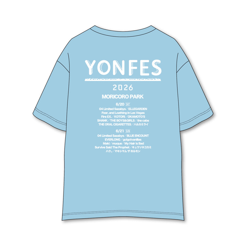 【事前通販 5/24(日)まで】LOGO T-shirt《Light Blue》