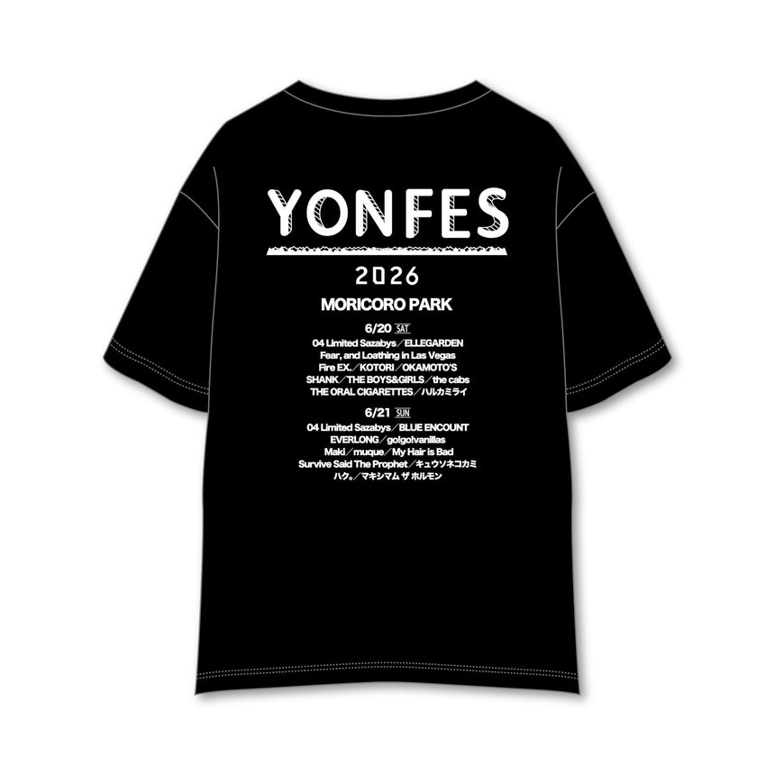 【事前通販 5/24(日)まで】LOGO T-shirt《Black》