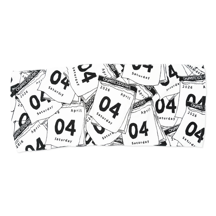 [Application Period: Until Sunday, April 12] 04 Calendar Towel
