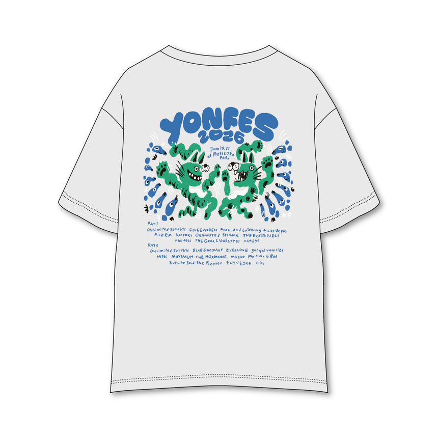 【事後通販 7/12(日)まで】Animal T-shirt A《Ash》
