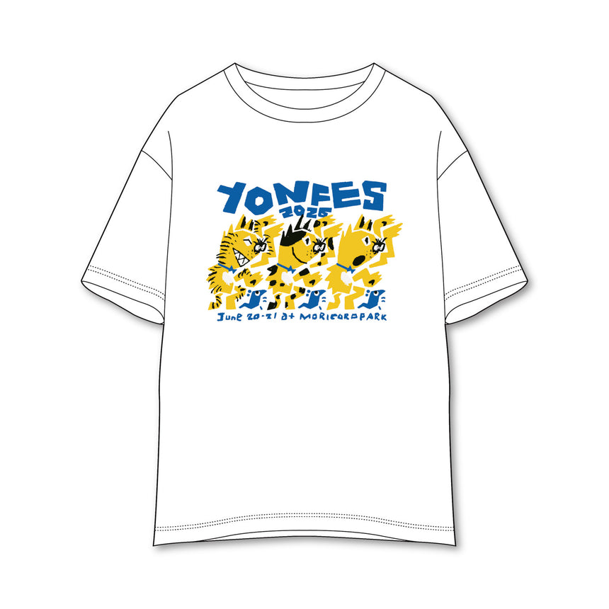 【事後通販 7/12(日)まで】Animal T-shirt B《White》
