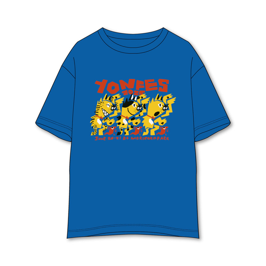 【事後通販 7/12(日)まで】Animal T-shirt B《Blue》