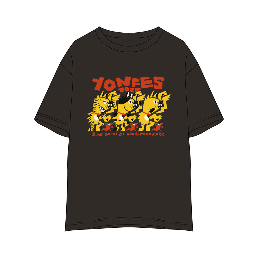 【事前通販 5/24(日)まで】Animal T-shirt B《Hazy Black》