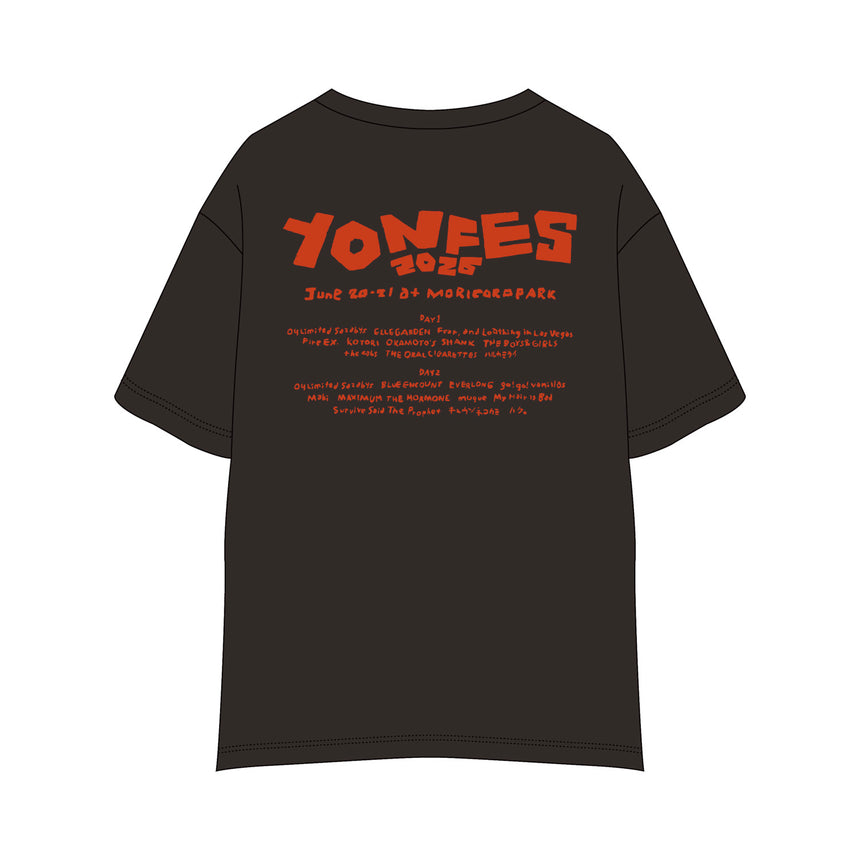 【事前通販 5/24(日)まで】Animal T-shirt B《Hazy Black》