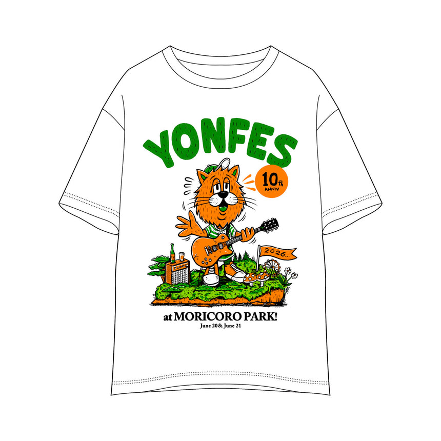 【事後通販 7/12(日)まで】MORICORO T-shirt《White》