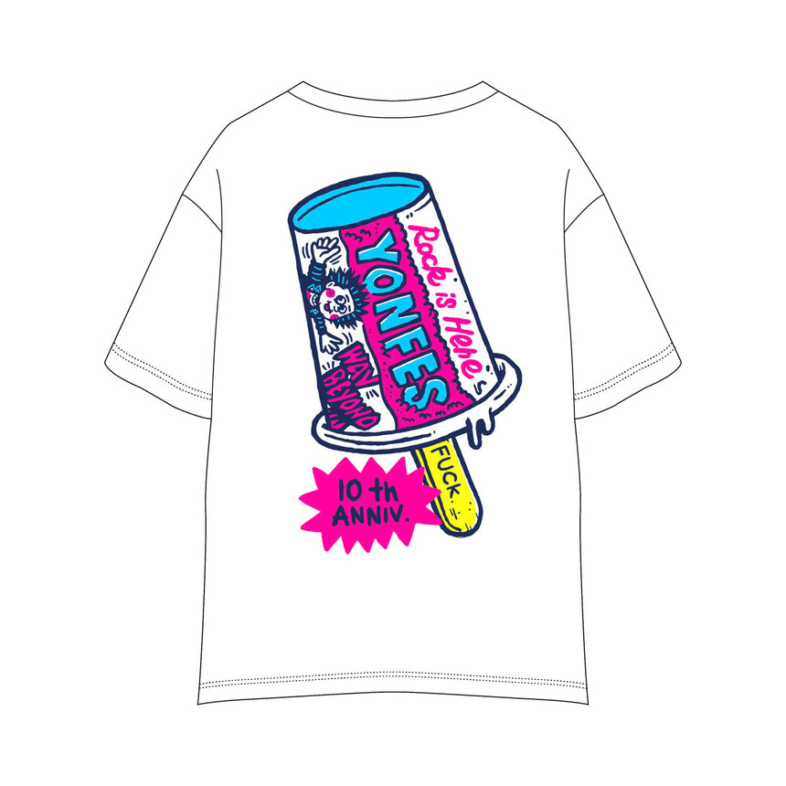 【事前通販 5/24(日)まで】Ice T-shirt《White》