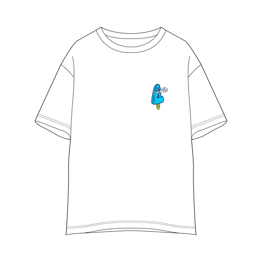 【事前通販 5/24(日)まで】Ice T-shirt《White》