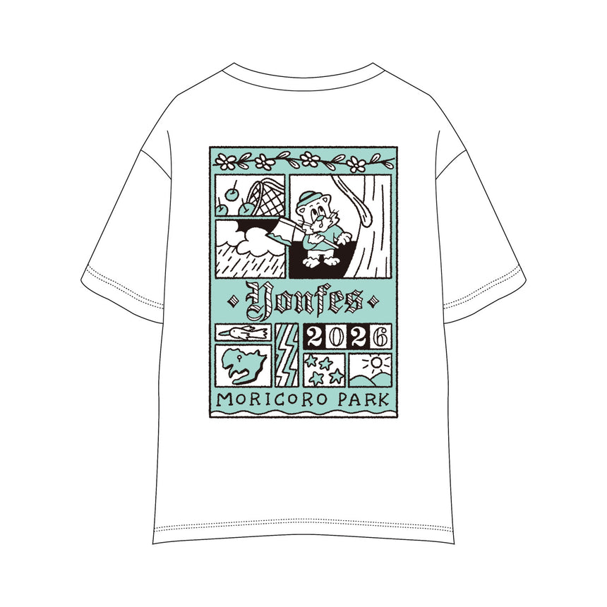 【事前通販 5/24(日)まで】Lumberjack T-shirt《White》