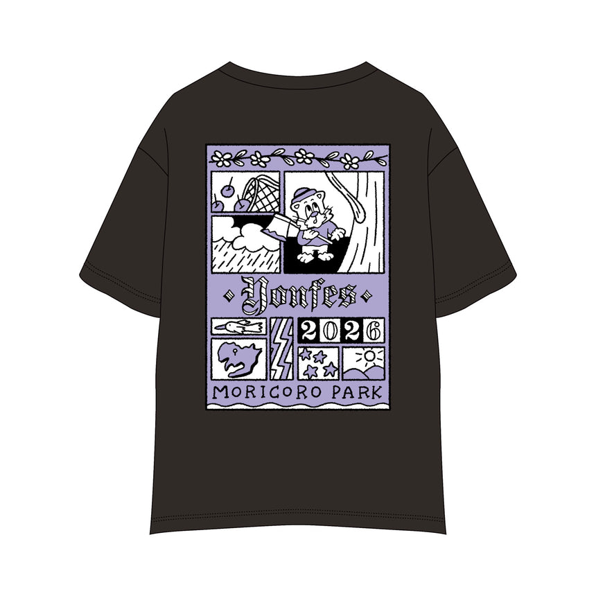 【事後通販 7/12(日)まで】Lumberjack T-shirt《Hazy Black》