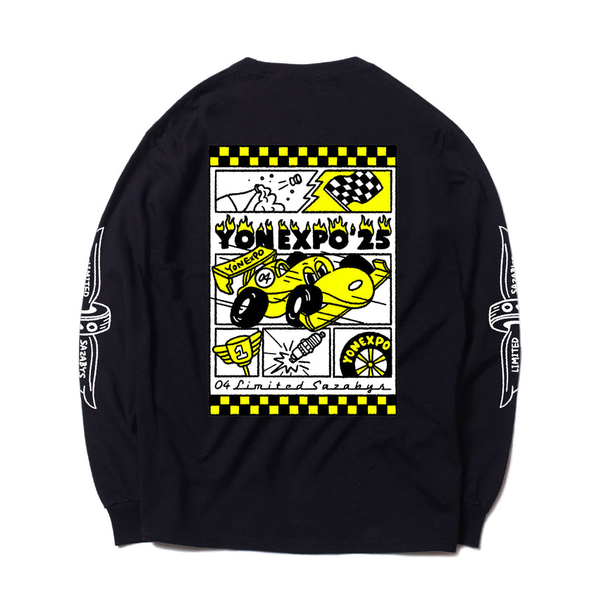 GrandPrix Long Sleeve T-shirt《Black》