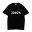 2060% T-shirt《Black》