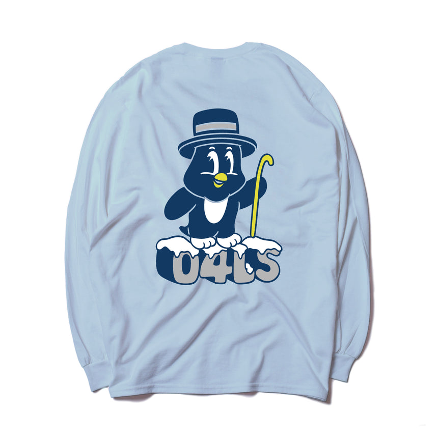 Penguin Long Sleeve T-shirt《Light Blue》
