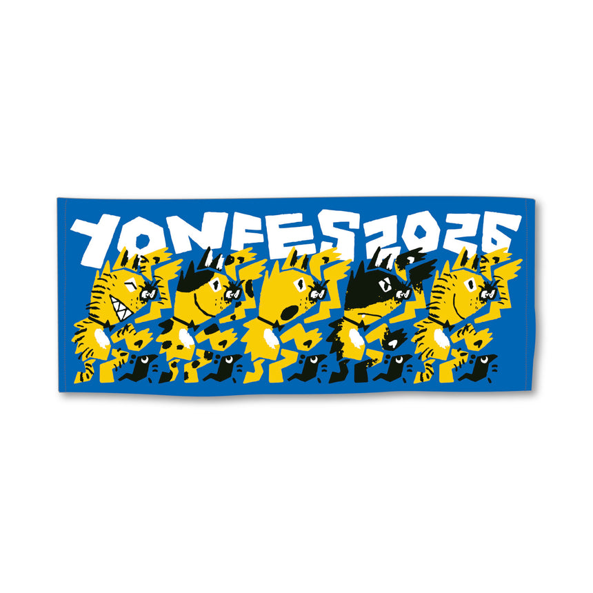 【事前通販 5/24(日)まで】Animal Towel《Blue》