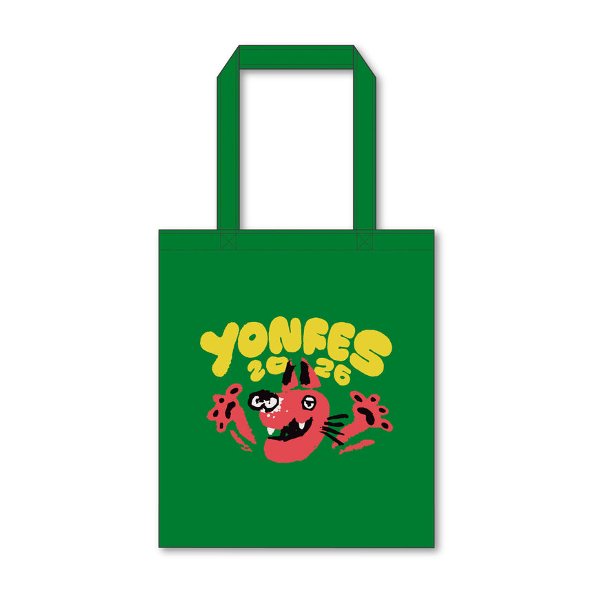 【事前通販 5/24(日)まで】Animal Tote Bag《Green》