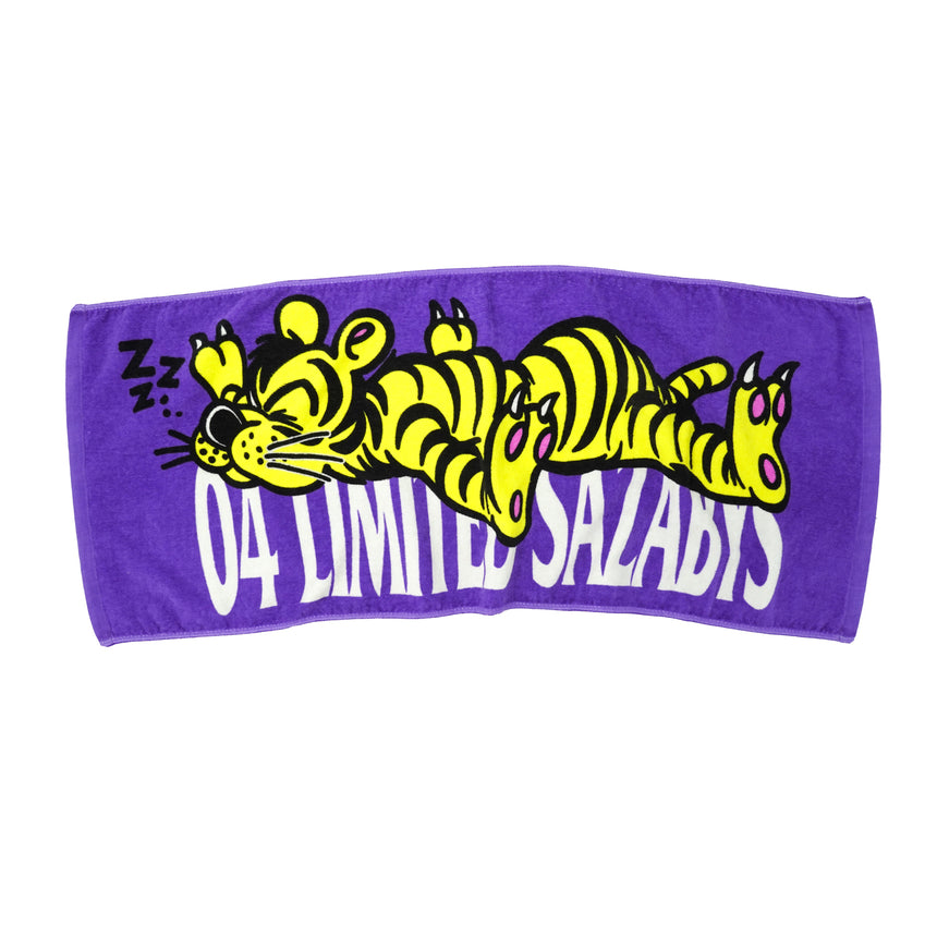 Sleep Tiger Towel《Purple》
