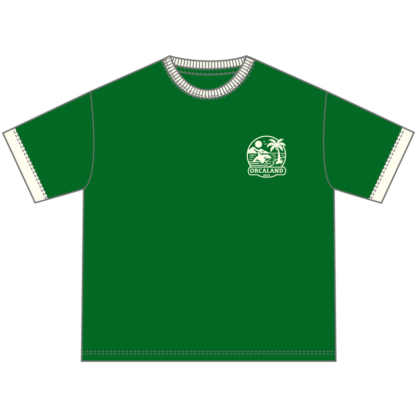 Beach Ringer T-Shirt《Green》