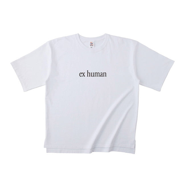 ex human BIG T-shirt《White》