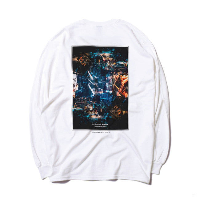 THE BAND OF LIFE Long Sleeve T-shirt 《White》