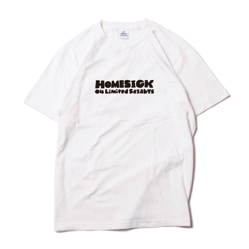 【Order Period until 4/12 (Sun)】HOMESICK T-Shirt《White》