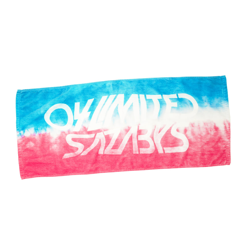 LOGO Towel《Blue × Pink》
