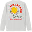 デカ太陽!Long Sleeve T-Shirt《White》