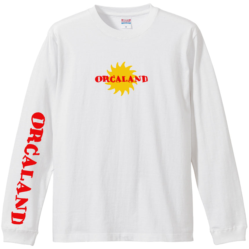 Big Sun! Long Sleeve T-Shirt《White》