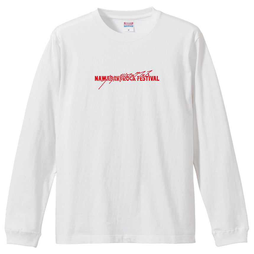 NAWABARI ROCK FES. 2024 Long Sleeve T-Shirt《White》