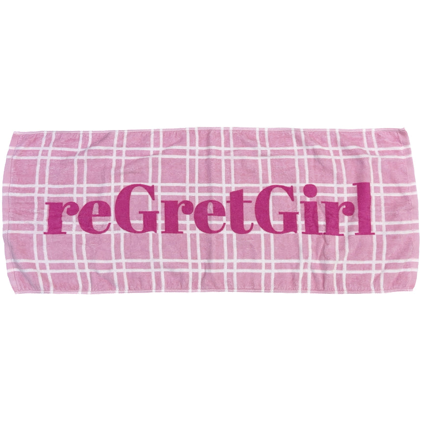 Name Face Towel《Pink》