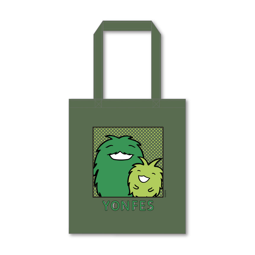 【事後通販 7/12(日)まで】モリゾー・キッコロ × YON FES Tote《Leaf Green》